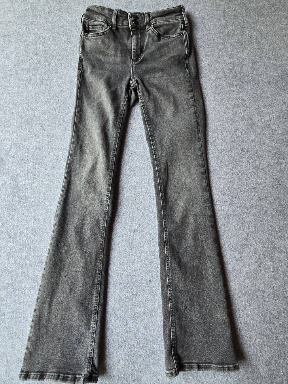 We The Free Twenty Six Women's Low Rise Gray Bootcut Jeans 25"x32"